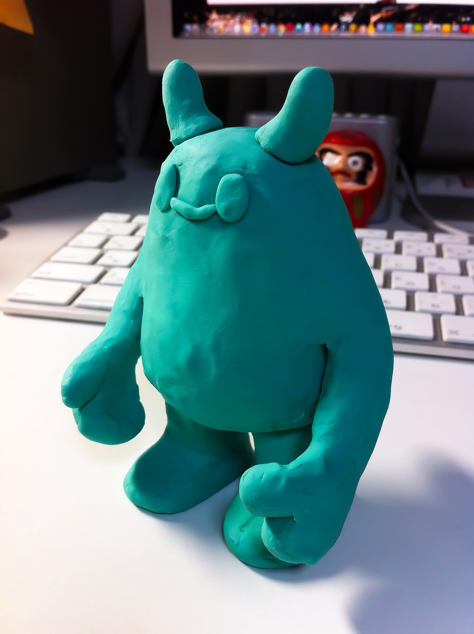 ジャンボのクレイモデル