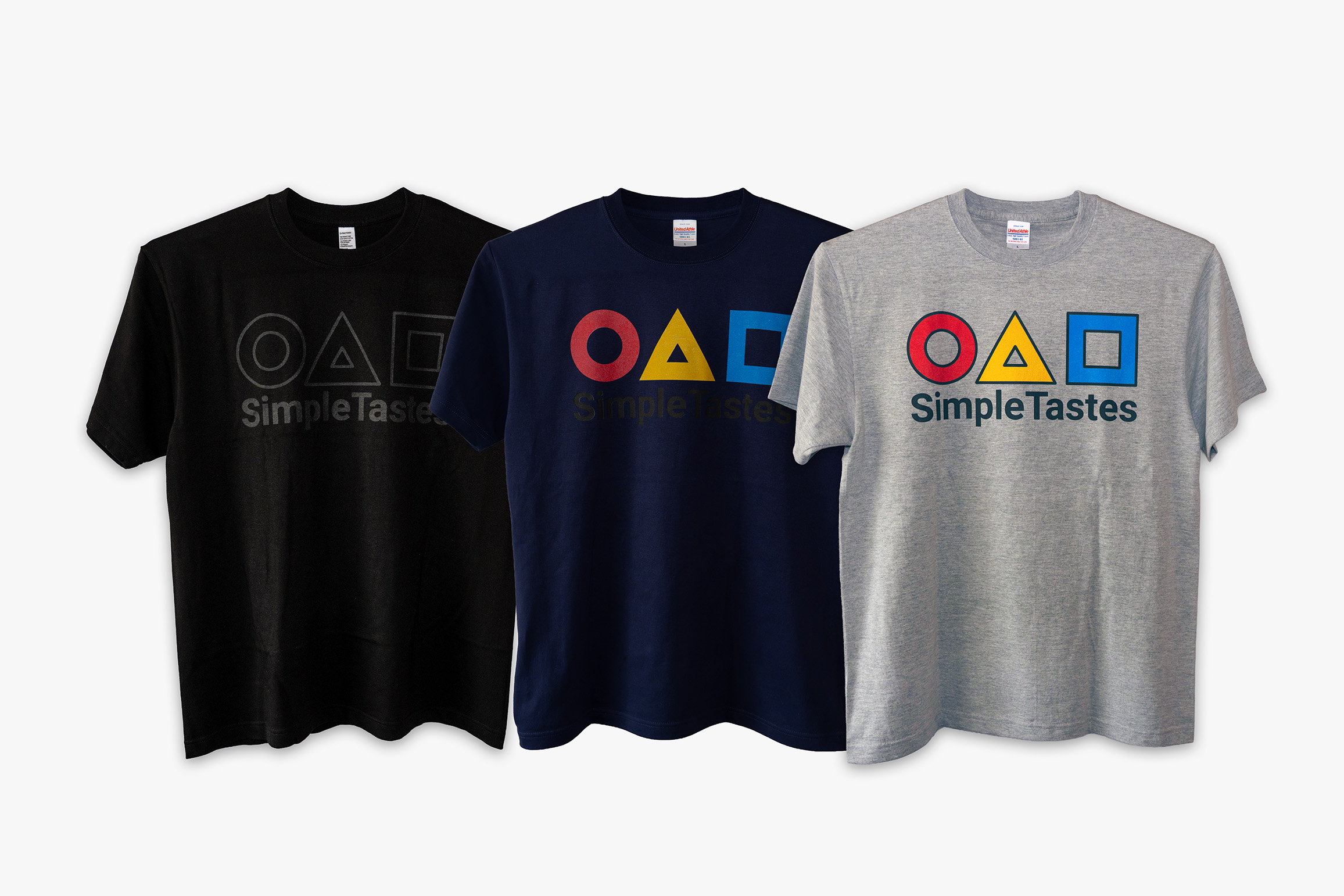シンプルテイスト ロゴTシャツ