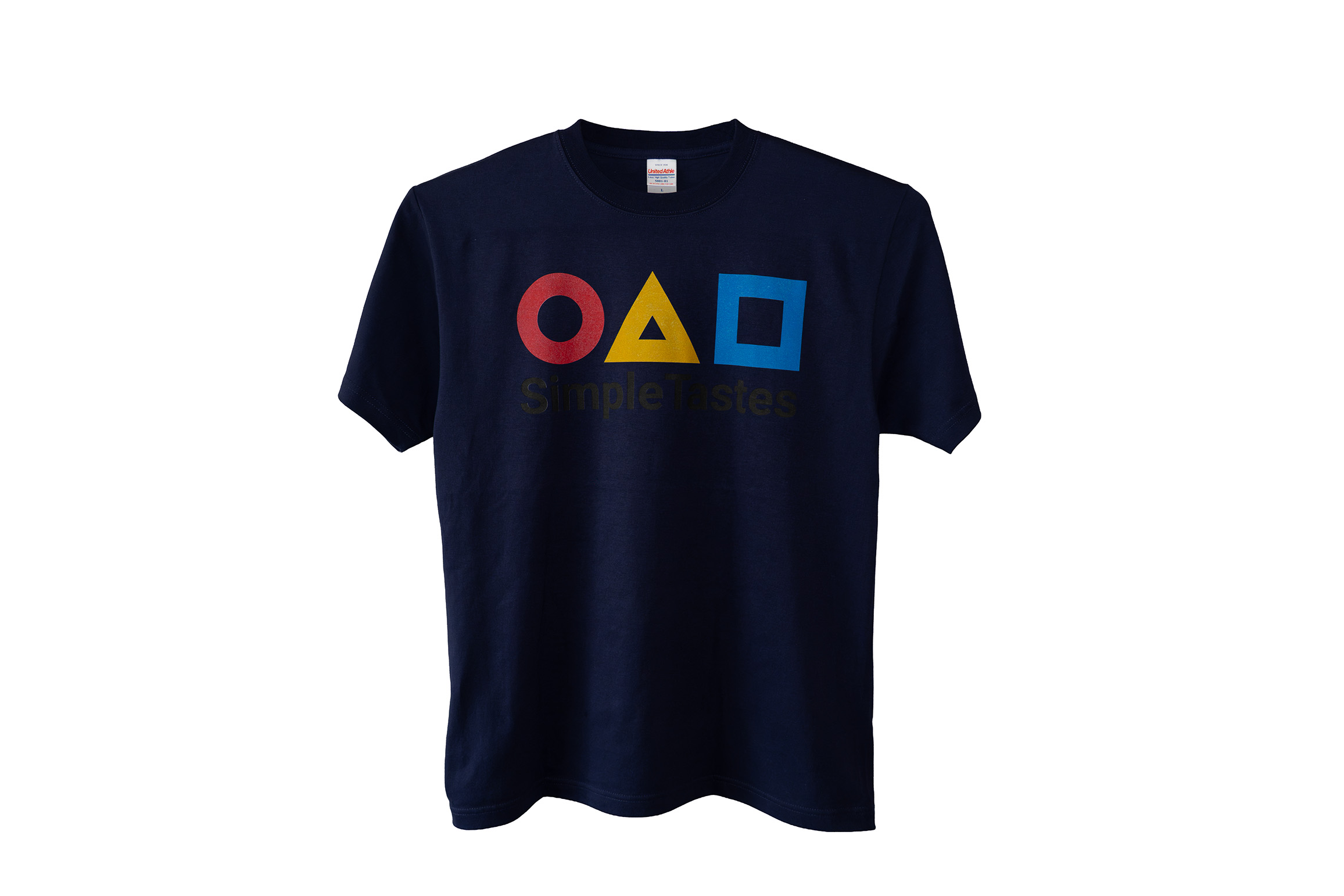 シンプルテイスト ロゴ Tシャツ インディゴ